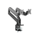 Workstream by Monoprice Heavy-Duty Dual-Monitor Full-Motion Adjustable Gas-Spring Desk Mount for 15~34in Monitors