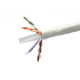 Monoprice Cat6 CMP Bulk Ethernet Cable - UL, TAA, Solid (w/spine), UTP, 23AWG, 550MHz, Pure Bare Copper, Reelex II Pull Box, No Logo, 1000ft, White