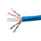 Monoprice Cat6 CMP Bulk Ethernet Cable - UL, TAA, Solid (w/spine), UTP, 23AWG, 550MHz, Pure Bare Copper, Reelex II Pull Box, No Logo, 1000ft, Blue