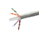 Monoprice Cat6 CMP Bulk Ethernet Cable -  UL, TAA, Solid (w/spine), UTP, 23AWG, 550MHz, Pure Bare Copper, Reelex II Pull Box, No Logo, 1000ft, Gray