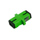 Monoprice SC-SC APC Simplex Fiber Optic Cable Adapter/Coupler - Single Mode