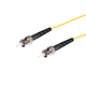 Monoprice Single-Mode Fiber Optic Cable - ST-ST UL 3mm 9/125 OFNR Simplex Yellow 50m