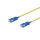 Monoprice Single-Mode Fiber Optic Cable - SC-SC UL 3mm 9/125 OFNR Simplex Yellow 1m Monoprice Single-Mode Fiber Optic Cable - SC-SC UL 3mm 9/125 OFNR Simplex Yellow 1m
