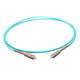 Monoprice Multi-Mode OM3 Fiber Optic Cable - SC-SC UL 3mm 50/125 OFNR Simplex Aqua 1m Monoprice Multi-Mode OM3 Fiber Optic Cable - SC-SC UL 3mm 50/125 OFNR Simplex Aqua 1m