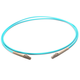 Monoprice Multi-Mode OM3 Fiber Optic Cable - LC-LC UL 2mm 50/125 OFNR Simplex Aqua 3m Monoprice Multi-Mode OM3 Fiber Optic Cable - LC-LC UL 2mm 50/125 OFNR Simplex Aqua 3m