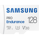 Samsung PRO Endurance 128 GB Class 10/UHS-I (U3) V30 microSDXC - 100 MB/s Read - 40 MB/s Write Samsung PRO Endurance 128 GB Class 10/UHS-I (U3) V30 microSDXC - 100 MB/s Read - 40 MB/s Write