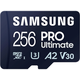 Samsung PRO Ultimate 256 GB Class 10/UHS-I (U3) V30 microSDXC - 1 Pack - 200 MB/s Read - 130 MB/s Write Samsung PRO Ultimate 256 GB Class 10/UHS-I (U3) V30 microSDXC - 1 Pack - 200 MB/s Read - 130 MB/s Write