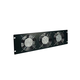 Tripp Lite by Eaton SmartRack 3U Fan Panel - 3-120V high-performance fans; 210 CFM; 5-15P plug - 3 Fan - 120 V AC - 3U - Black