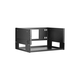 Eaton Tripp Lite Series 4U Wall-Mount Bracket with Shelf for Small Switches and Patch Panels, Hinged - Wall Mountable - Black Eaton Tripp Lite Series 4U Wall-Mount Bracket with Shelf for Small Switches and Patch Panels, Hinged - Wall Mountable - Black