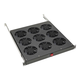 Tripp Lite by Eaton Fan Tray for 19 in. Racks - 1U, 9 120V High-Performance Fans, 864 CFM, C14 Inlet - 9 Fan Tripp Lite by Eaton Fan Tray for 19 in. Racks - 1U, 9 120V High-Performance Fans, 864 CFM, C14 Inlet - 9 Fan