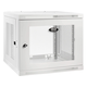Eaton Tripp Lite Series SmartRack 9U Low-Profile Switch-Depth-Plus Wall-Mount Mini Rack Enclosure, White - Steel Eaton Tripp Lite Series SmartRack 9U Low-Profile Switch-Depth-Plus Wall-Mount Mini Rack Enclosure, White - Steel