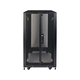 Eaton Tripp Lite Series 25U SmartRack Shallow-Depth Half-Height Rack Enclosure, Doors, Side Panels, Heavy-Duty Casters - Black Eaton Tripp Lite Series 25U SmartRack Shallow-Depth Half-Height Rack Enclosure, Doors, Side Panels, Heavy-Duty Casters - Black