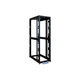 Eaton Tripp Lite Series 45U SmartRack 4-Post Mid-Depth Open Frame Rack - 45U Rack Height x 19" Rack Width - Black Eaton Tripp Lite Series 45U SmartRack 4-Post Mid-Depth Open Frame Rack - 45U Rack Height x 19" Rack Width - Black