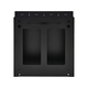 Eaton Tripp Lite Series SmartRack 4U Low-Profile Vertical-Mount Vented Wall-Mount Mini Rack Enclosure, Black Eaton Tripp Lite Series SmartRack 4U Low-Profile Vertical-Mount Vented Wall-Mount Mini Rack Enclosure, Black
