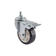 Eaton Tripp Lite Series Locking Caster Kit for Rolling TV/Monitor Carts - Heavy Duty, Swivel, 4 in. Diameter, 4 Casters - 4" Diameter - Steel - Silver - 4 Eaton Tripp Lite Series Locking Caster Kit for Rolling TV/Monitor Carts - Heavy Duty, Swivel, 4 in. Diameter, 4 Casters - 4" Diameter - Steel - Silver - 4