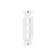Eaton Tripp Lite Series Center Plate Insert, Decora Style - Vertical, 3 Ports, TAA - 3 x Total Number of Socket(s) - White Eaton Tripp Lite Series Center Plate Insert, Decora Style - Vertical, 3 Ports, TAA - 3 x Total Number of Socket(s) - White