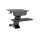 Eaton Tripp Lite Series WorkWise Height-Adjustable Sit-Stand Workstation, Clamp-on - 22.70" Height x 15.70" Width x 23.60" Depth - Assembly Required - Black Eaton Tripp Lite Series WorkWise Height-Adjustable Sit-Stand Workstation, Clamp-on - 22.70" Height x 15.70" Width x 23.60" Depth - Assembly Required - Black