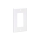 Eaton Tripp Lite Series Single-Gang Faceplate, Decora Style - Vertical - White Eaton Tripp Lite Series Single-Gang Faceplate, Decora Style - Vertical - White