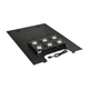 Eaton Tripp Lite Series SmartRack Roof-Mounted Fan Panel for Deep and Wide Rack Enclosure Cabinets - 6 120V Fans, 630 CFM, 5-15P Plug - 6 Fan - 120 V AC30" - Black Eaton Tripp Lite Series SmartRack Roof-Mounted Fan Panel for Deep and Wide Rack Enclosure Cabinets - 6 120V Fans, 630 CFM, 5-15P Plug - 6 Fan - 120 V AC30" - Black