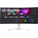 LG 40BP95C-W 40" Class WUHD Curved Screen LED Monitor - 21:9 - Textured Black, Textured White - 39.7" Viewable - In-plane Switching (IPS) Technology - Edge LED Backlight