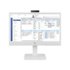 LG 24CR670NK6P All-in-One Thin Client Pentium N6005 Quad-core (4 Core) 2 GHz - Intel Chip - 8 GB RAM DDR4 SDRAM - 16 GB Flash
