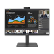 LG 24BR750C-C 24" Class Webcam Full HD LED Monitor - 16:9 - Textured Charcoal - 23.8" Viewable - In-plane Switching (IPS) Technology - Edge LED Backlight