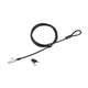 Kensington Slim N17 2.0 Keyed Laptop Lock for Wedge-Shaped Slots - Master Keyed On Demand - 5.91 ft Cable - Master Keyed Lock - Black - Carbon Steel - For Notebook Kensington Slim N17 2.0 Keyed Laptop Lock for Wedge-Shaped Slots - Master Keyed On Demand - 5.91 ft Cable - Master Keyed Lock - Black - Carbon Steel - For Notebook