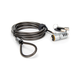 Rocstor Rocbolt Portable Security Cable With Key Lock and (2) Keys - 6 ft Cable - Portable - Keyed Lock - Galvanized Steel, Nickel, Zinc Alloy - For Notebook, Desktop Computer, Docking Station, Monito Rocstor Rocbolt Portable Security Cable With Key Lock and (2) Keys - 6 ft Cable - Portable - Keyed Lock - Galvanized Steel, Nickel, Zinc Alloy - For Notebook, Desktop Computer, Docking Station, Monito