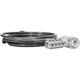 Targus DEFCON Ultimate Universal Serialized Combination Lock - 6.50 ft Cable - Resettable - 4-digit - Patented T-bar/Combination Lock - Silver, Black - Galvanized Steel, Metal Targus DEFCON Ultimate Universal Serialized Combination Lock - 6.50 ft Cable - Resettable - 4-digit - Patented T-bar/Combination Lock - Silver, Black - Galvanized Steel, Metal