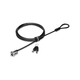 Kensington MicroSaver 2.0 Keyed Laptop Lock - Master Keyed On Demand - TAA - 6 ft Cable - Patented T-bar/Key Lock - Carbon Steel, Plastic - For Notebook Kensington MicroSaver 2.0 Keyed Laptop Lock - Master Keyed On Demand - TAA - 6 ft Cable - Patented T-bar/Key Lock - Carbon Steel, Plastic - For Notebook