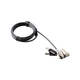 CODi Universal 3-in-1 Keyed Cable Lock - Compatible with; Standard T-bar security slot, Noble security slot & Nano security slot CODi Universal 3-in-1 Keyed Cable Lock - Compatible with; Standard T-bar security slot, Noble security slot & Nano security slot