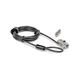 Rocstor Universal 3-in-1 Combination Laptop Lock with K-Slot, Nano and Noble Wedge slots - 6.60 ft Cable - Resettable - 4-digit - Combination Lock/Keyed Lock - Plastic, Carbon Steel, Zinc Alloy - For Rocstor Universal 3-in-1 Combination Laptop Lock with K-Slot, Nano and Noble Wedge slots - 6.60 ft Cable - Resettable - 4-digit - Combination Lock/Keyed Lock - Plastic, Carbon Steel, Zinc Alloy - For
