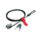 Kensington MicroSaver K64605 DS Custom Ultra Thin Notebook Lock - 5 ft Cable - Master Keyed Lock - Steel Kensington MicroSaver K64605 DS Custom Ultra Thin Notebook Lock - 5 ft Cable - Master Keyed Lock - Steel