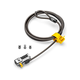 Kensington ClickSafe Universal Combination Laptop Lock - Master Coded - 5.91 ft Cable - Combination Lock - Carbon Steel, Plastic - For Notebook Kensington ClickSafe Universal Combination Laptop Lock - Master Coded - 5.91 ft Cable - Combination Lock - Carbon Steel, Plastic - For Notebook