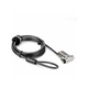 Rocstor Universal Switchable Built-in 3-IN-1 Combination Security Laptop Lock - 6.60 ft Cable - Resettable - 4-digit - Combination Lock - Plastic, Carbon Steel, Zinc Alloy - For Notebook, Desktop Comp Rocstor Universal Switchable Built-in 3-IN-1 Combination Security Laptop Lock - 6.60 ft Cable - Resettable - 4-digit - Combination Lock - Plastic, Carbon Steel, Zinc Alloy - For Notebook, Desktop Comp