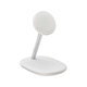 Eaton Tripp Lite Series 20W MagSafe Wireless Charging Stand for iPhone 12-16 and AirPods - Apple MFI Certified Fast Charger with 3 ft USB-C Cable, White Eaton Tripp Lite Series 20W MagSafe Wireless Charging Stand for iPhone 12-16 and AirPods - Apple MFI Certified Fast Charger with 3 ft USB-C Cable, White