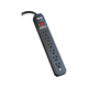 Tripp Lite by Eaton Protect It! 6-Outlet Surge Protector 6 ft. Cord 790 Joules Diagnostic LED Black Housing Tripp Lite by Eaton Protect It! 6-Outlet Surge Protector 6 ft. Cord 790 Joules Diagnostic LED Black Housing