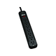 Tripp Lite by Eaton Protect It! 7-Outlet Surge Protector 12 ft. Cord 1080 Joules Diagnostic LED Black Housing Tripp Lite by Eaton Protect It! 7-Outlet Surge Protector 12 ft. Cord 1080 Joules Diagnostic LED Black Housing