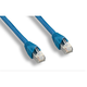 Cat6A 24AWG STP Ethernet Network Patch Cable, Snagless Boot, 5ft, Blue