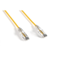 Cat6A 28AWG Slim UTP Ethernet Network Patch Cable, Snagless Boot, 1ft, Yellow Cat6A 28AWG Slim UTP Ethernet Network Patch Cable, Snagless Boot, 1ft, Yellow