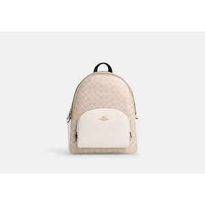 Large Court Backpack In Signature Canvas