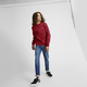Suede Logo Men's Crew Neck Sweatshirt