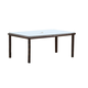 South Sea Outdoor Saint Tropez Rectangular Dining Table in Stone 79319STN South Sea Outdoor Saint Tropez Rectangular Dining Table in Stone 79319STN