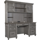 Aspenhome Caraway Credenza & Hutch in Aged Slate