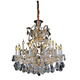 Aico Lighting San Carlo 25 Light Chandelier in Clear and Gold LT-CH913-25CLR