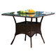 South Sea Outdoor Bahia Bistro Table in Chocolate 78317 South Sea Outdoor Bahia Bistro Table in Chocolate 78317