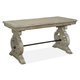 Magnussen Tinley Park Writing Desk in Dove Tail Grey H4646-01
