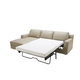 J&M Furniture Jenny Left Hand Facing Chaise Sectional Sleeper in Beige 18222-LHFC J&M Furniture Jenny Left Hand Facing Chaise Sectional Sleeper in Beige 18222-LHFC
