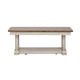 Liberty Farmhouse Reimagined Rectangular Cocktail Table in Antique White 652-OT1010 Liberty Farmhouse Reimagined Rectangular Cocktail Table in Antique White 652-OT1010