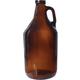 Growler - 64 oz Amber Screw Top